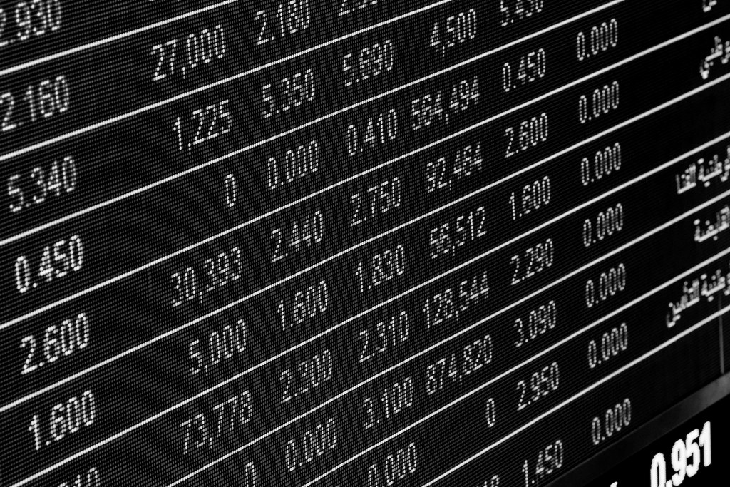 Trading floor of a stock exchange